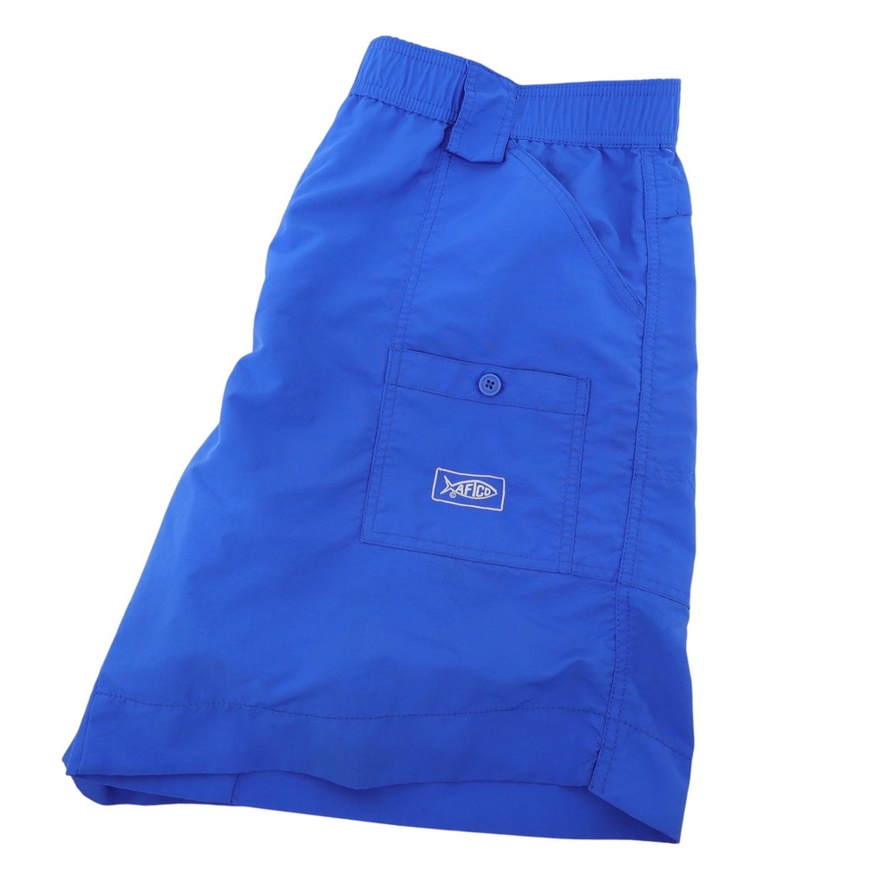AFTCO Original‎ M01 Fishing Shorts Blue Mens 40